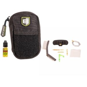Breakthrough Clean Technologies Badge Series - 9Mm Caliber Pull Through Cleaning Kit With Molle Pouch - BT-COP-9