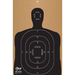 Allen Ez Aim Silhouette Target B27, Corrugated, 23 X 35 - 15668