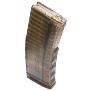 Amend2 AR-15/M4/M16 5.56x45mm NATO/.223 Remington Mod-C Translucent Smoke 30-Round Magazine - 556MODCSMK30