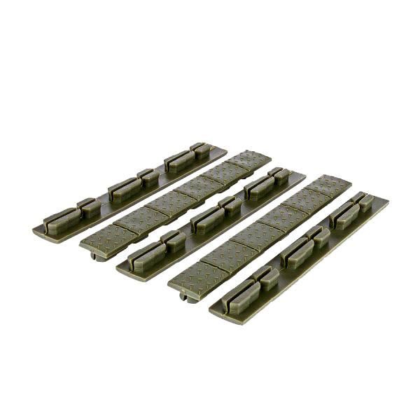 KeyMod / M LOK Rail Covers - OD Green - MNRKG - Image 2