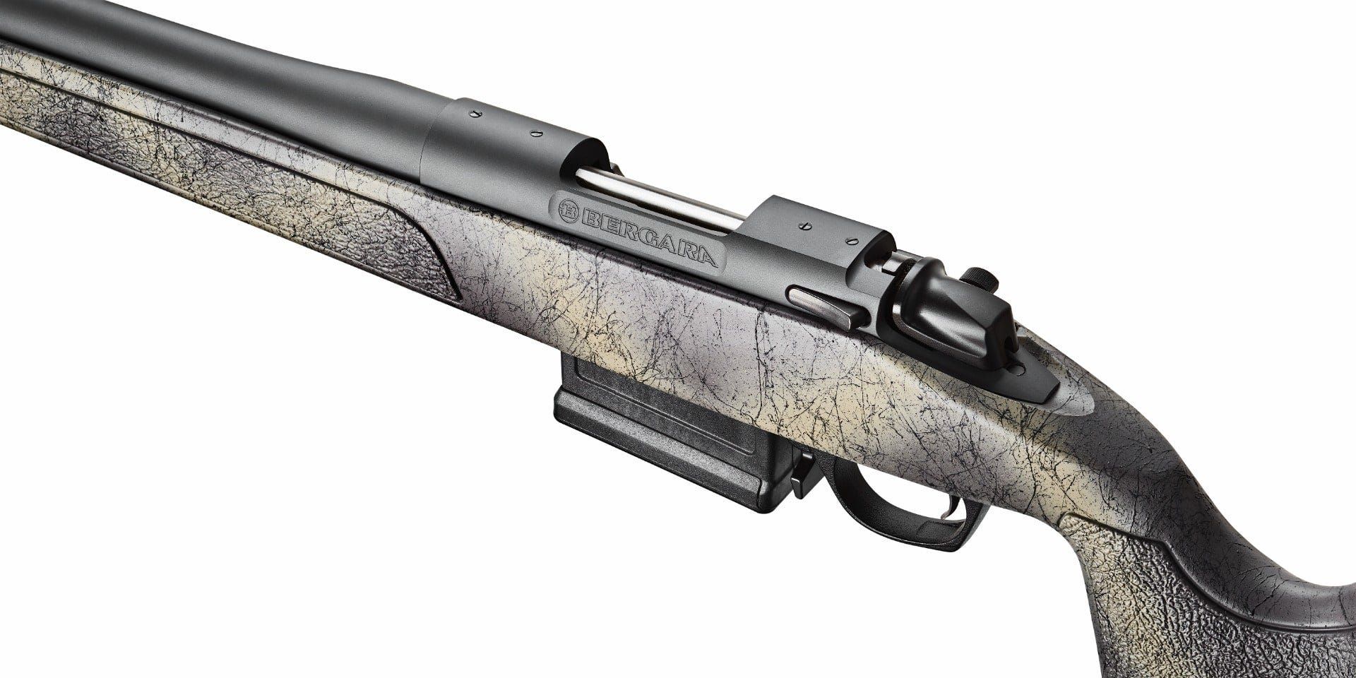 Bergara B-14 Wilderness HMR 24" 6.5 Creedmoor 5rd Bolt Action Rifle - Woodland Camo - B14S382 - Image 4