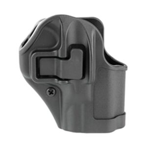 BLACKHAWK, SERPA CQC Concealment Holster with Belt and Paddle Attachment, Fits S&W M&P Shield, Right Hand, Matte Black - 410563BK-R