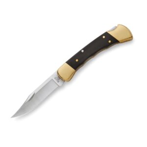 Buck Knives 110 Folding Hunter® Knife Finger Grooved 0110BRSFG-B - 0110BRSFG-B