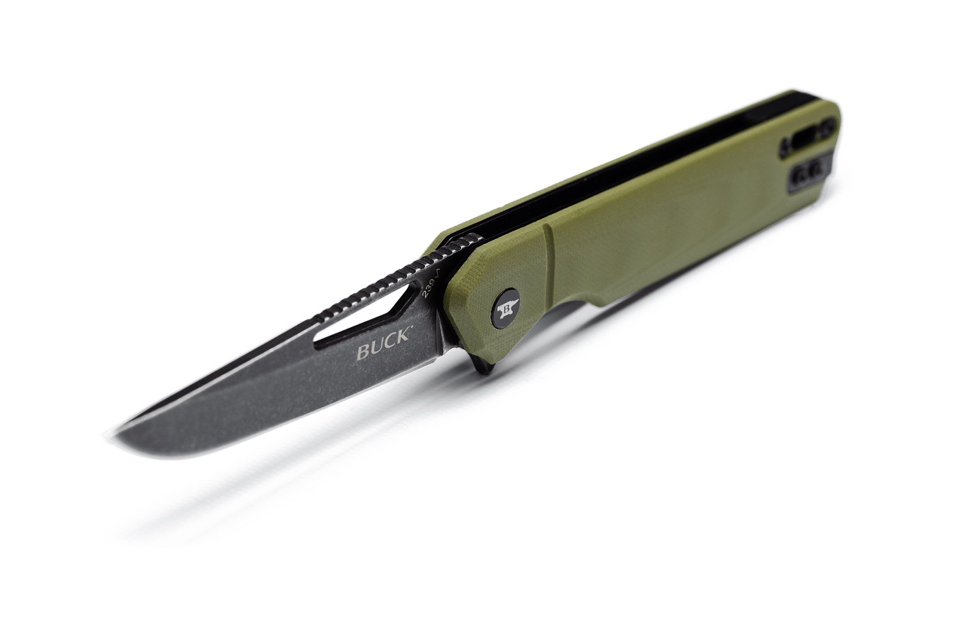 Buck Knives 239 Infusion Modified Tanto Blade 0239GRS-B -Green - 0239GRS-B - Image 2