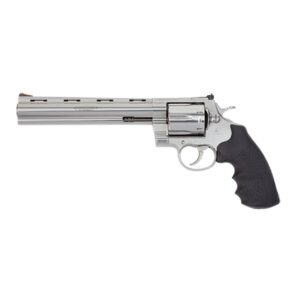 Colt Anaconda .44 Magnum Revolver 8" Barrel 6 Rounds Hogue Rubber Grips Semi-Bright Stainless Steel Finish - ANACONDA-SP8RTS