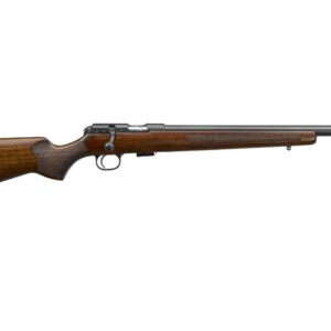 CZ-USA 457 22 LR 5+1 20.50" Black Nitride Heavy Barrel Black Nitride Steel Receiver Turkish Walnut Fixed Varmint-Style Stock Right Hand - CZ02340