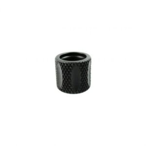 Dirty Bird 1/2x28 Black Knurled/Fluted 5/8 long Thread Protector .223/5.56 - Black - D051