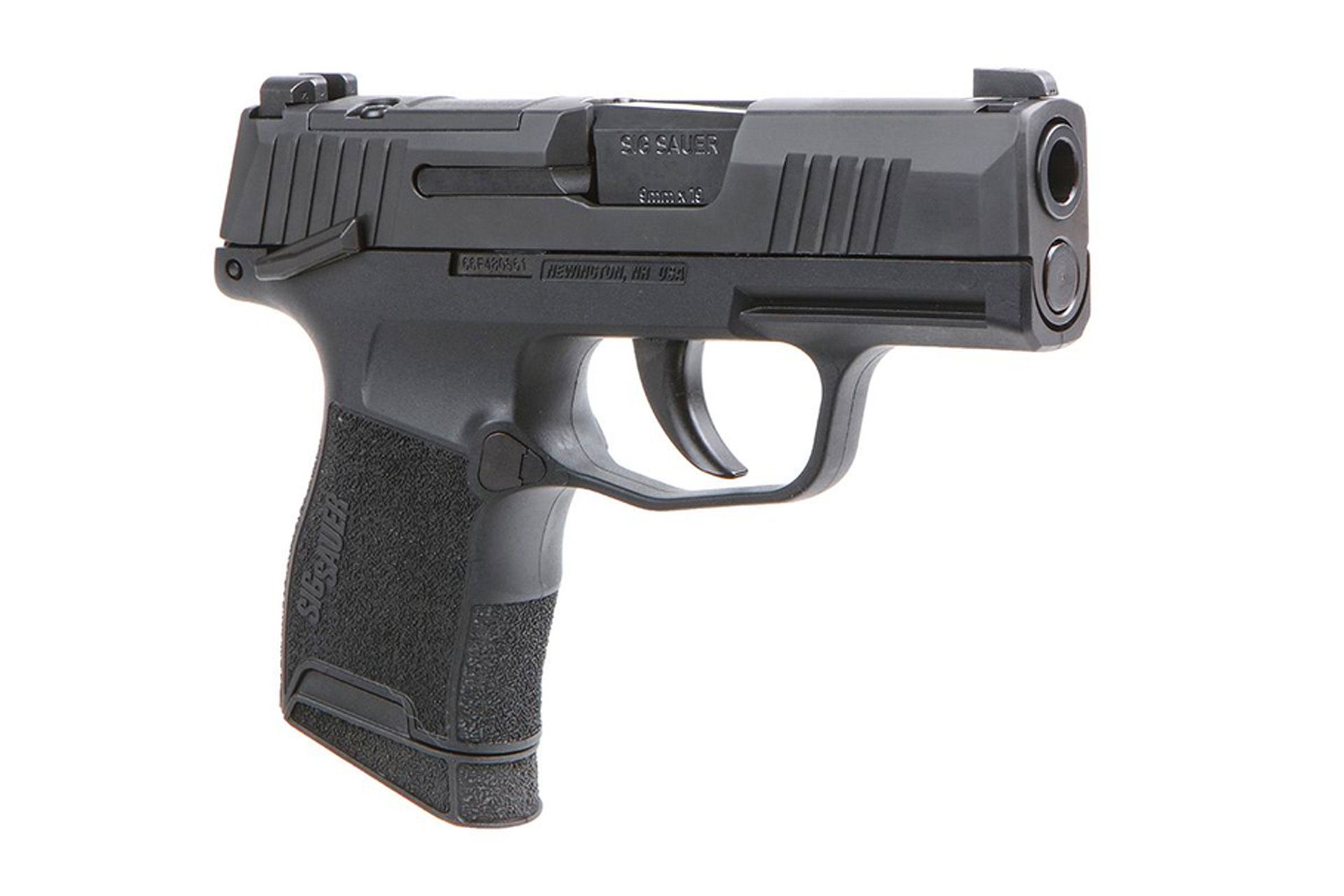 Sig Sauer CA P365 MS 3.1" 9mm 10rd Pistol Subcompact Semi-Auto Pistol - Black - 365-9-BXR3P-MS-SL-CA - Image 2