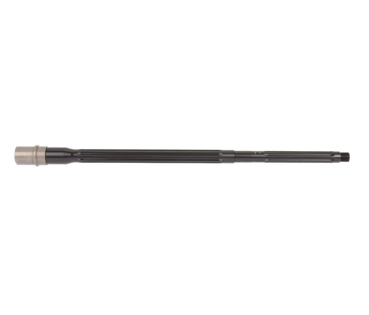 Faxon Firearms Match Series 20" Heavy Fluted .308 WIN Rifle-Length 416-R Stainless Nitride / Melonite 5R Nickel Teflon Extension Barrel 1:10 Twist - 10B810R20FHQ-5R-NP3