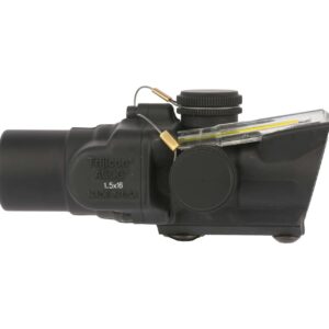 Trijicon ACOG 1.5x16S Low Compact Scope - Dual Illuminated Ring & Dot - Amber - TA44-C-400242