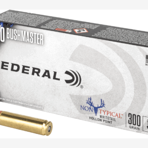 Federal Non Typical 450 Bushmaster 300 Grain Rifle Ammo - 20 Rounds - FE450BMDT1