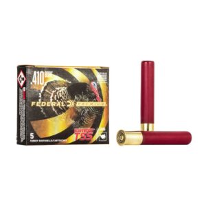 Federal Ammunition Premium Heavyweight TSS Turkey Ammunition 410 Bore 3" 13/16 oz #9 Shotgun Ammo - 5 Rounds - FEPTSS419F9