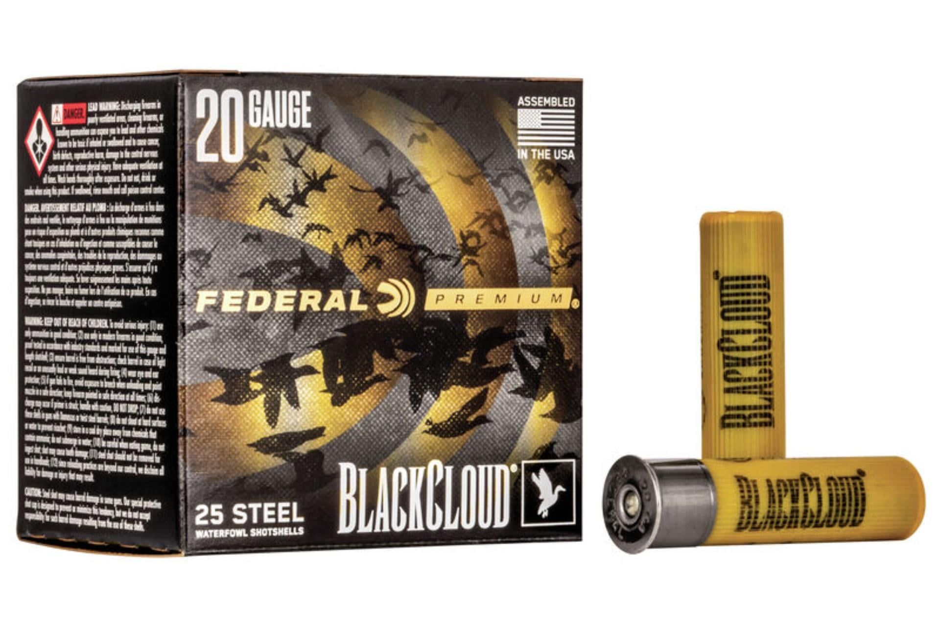 Federal PWBX2093 Black Cloud FS Steel 20 Gauge 3 1 oz 3 Shot Shotgun Ammo - 25 Rounds - PWBX209 3