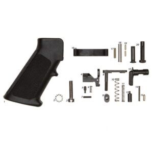 Geissele Mil-Spec Lower Parts Kit (Less Trigger, With Grip) - 05-987