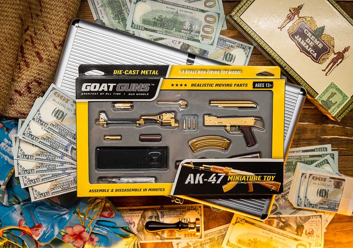 Goatguns Miniature AK47 - Gold - AK-GOLD - Image 6