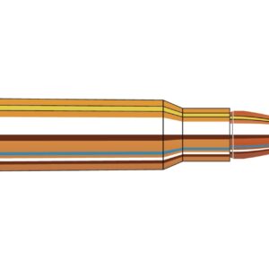 Hornady Ammo 6.8Mm Rem Spc 100 Gr Cx Rifle Ammo - 25 Rounds - 834814