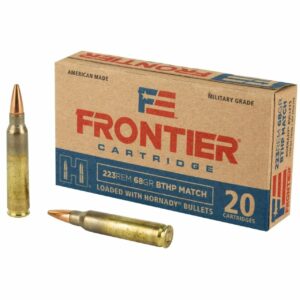 Hornady FRONTIER  223 REM 68 GR BTHP Match Rifle Ammo - 20 Rounds - FR160