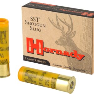 Hornady SST 20 Gauge 2.75 250 Grain Sabot Slug 5 Round Box Shotgun Ammo - 5 Rounds - H86232