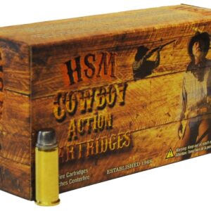 HSM 44S1N Cowboy Action 44 S&W Spl 240 gr 845 fps Semi Wadcutter (SWC) Handgun Ammo - 50 Rounds - 99224