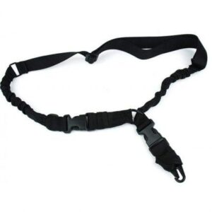 NBS 2 to 1 Point Double Bungee Rifle Sling - Black - SL003B