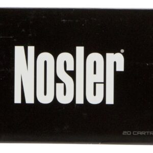 Nosler 60124 Match Grade RDF 22 Nosler 70 gr Hollow Point Boat-Tail (HPBT) Rimfire Ammo - 20 Rounds - 60124