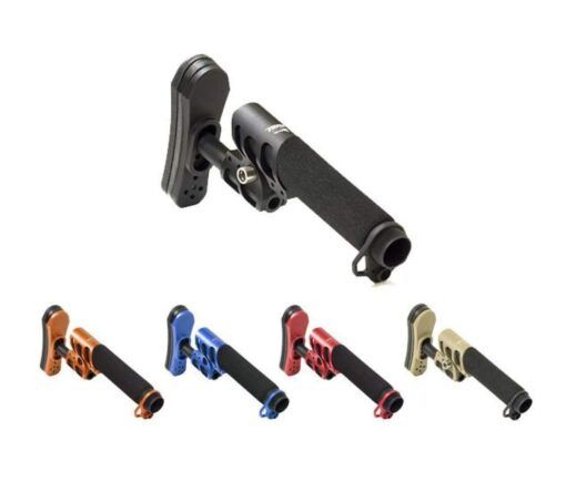 ODIN Works Zulu Adjustable Stock w/ Padded Pistol Buffer Tube and Back Plate - Image 9