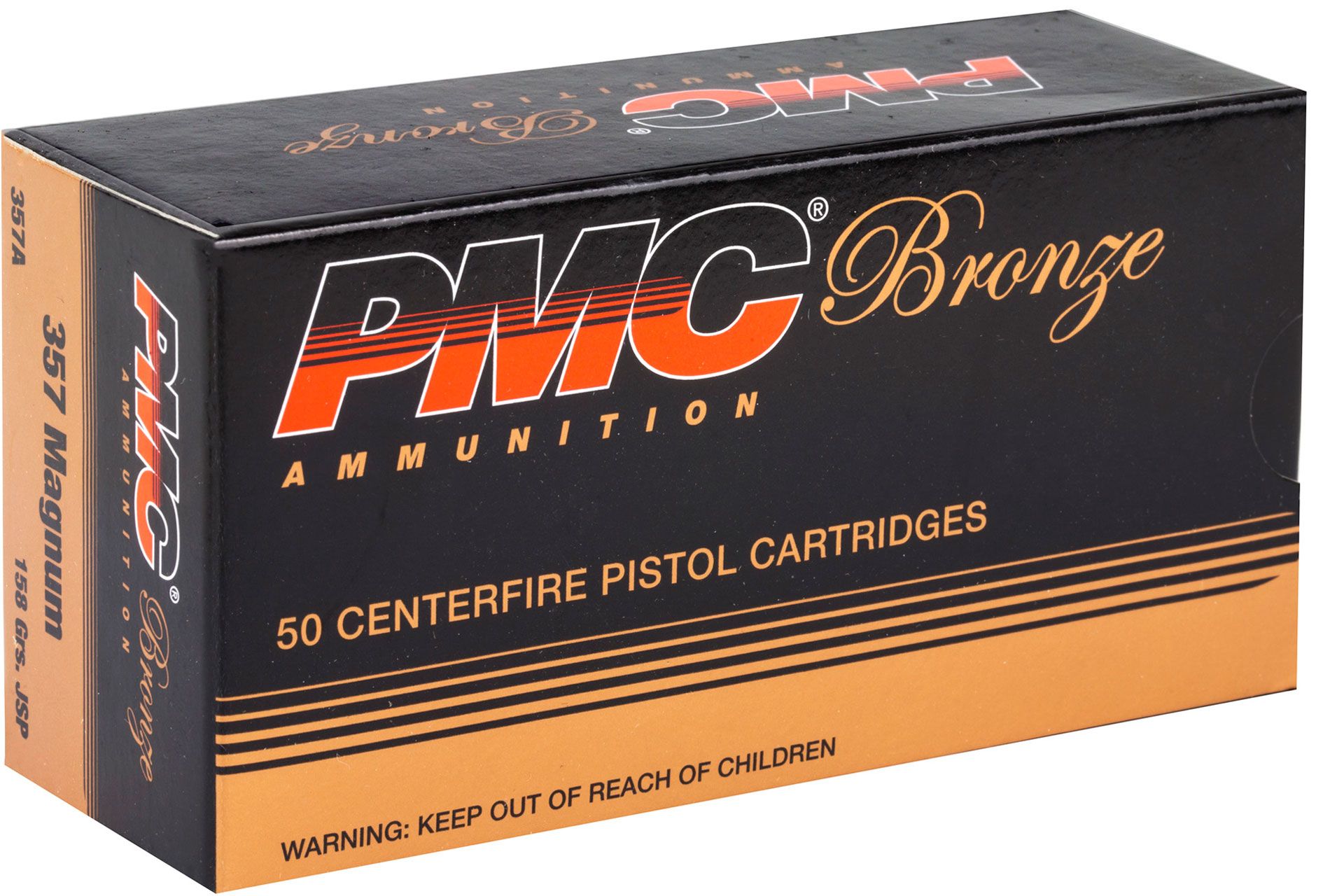 PMC Bronze 357MAG 158 Grain Jacketed Soft Point Handgun Ammo - 50 Rounds - PMC357A-50 - Image 2