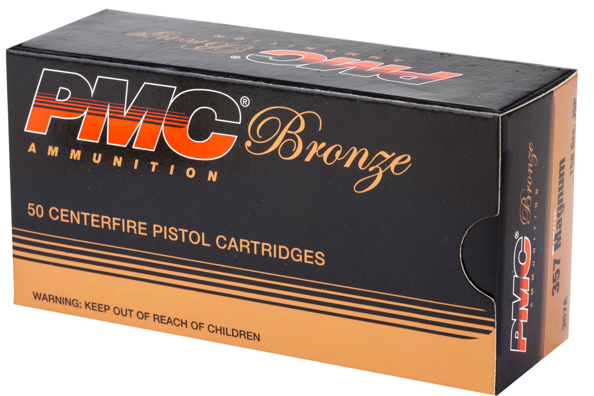 PMC Bronze 357MAG 158 Grain Jacketed Soft Point Handgun Ammo - 50 Rounds - PMC357A-50 - Image 3