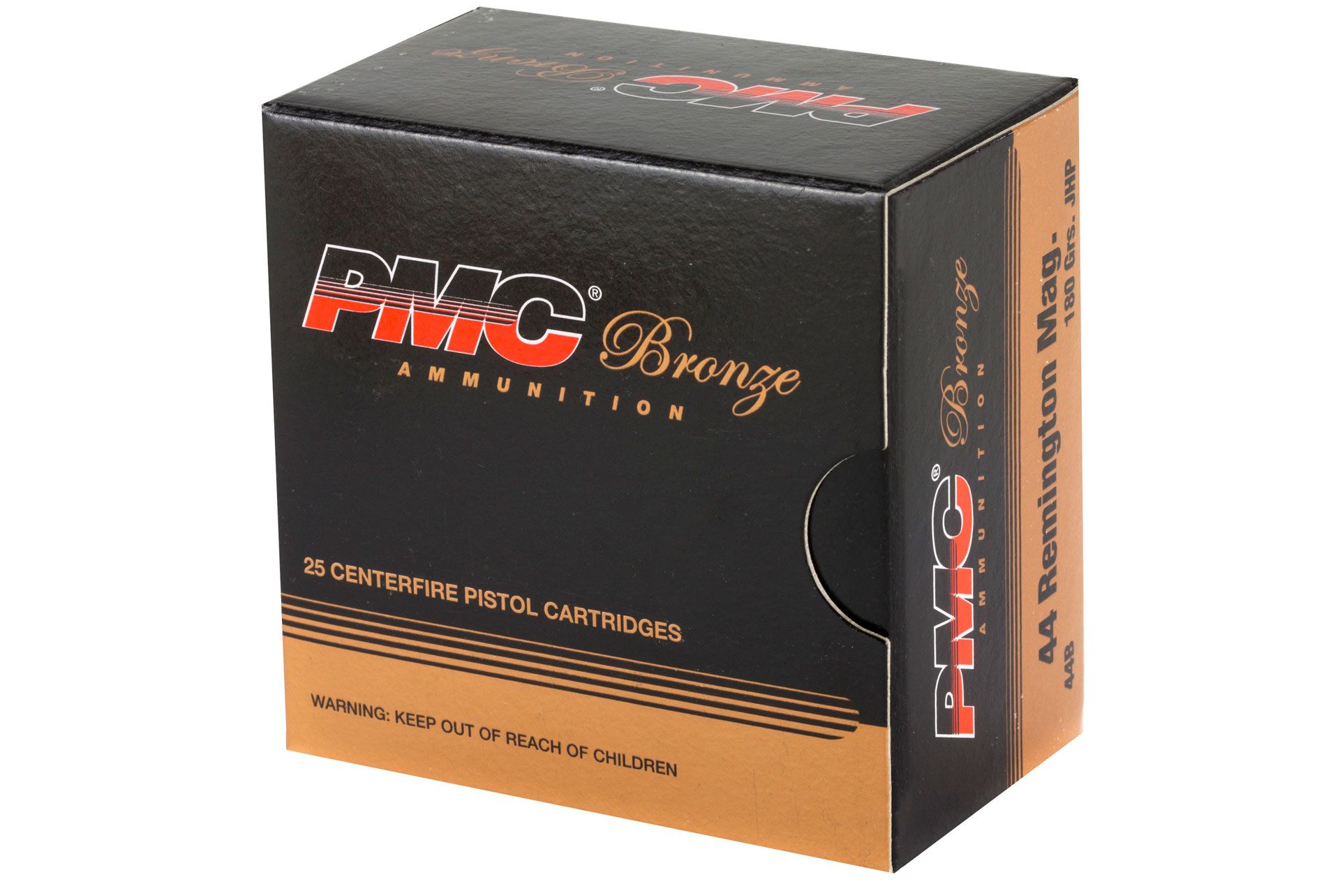 PMC BRONZE 44 REM MAG 180GR JHP Handgun Ammo - 25 Rounds - 44B - Image 4