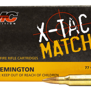 PMC X-TAC MATCH .223 Rem. 77 Grain Sierra OTM Match-Kings Bullet 223XM Rifle Ammo - 20 Rounds - 223XM