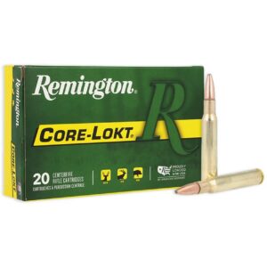 Remington Core Lokt 30-06 180 Grain Pointed Soft Point Rifle Ammo - 20 Rounds - 27828