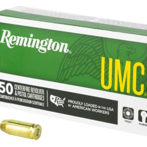 Remington UMC 40 S&W 180 Grain Full Metal Jacket Handgun Ammo - 50 Rounds - REM23742