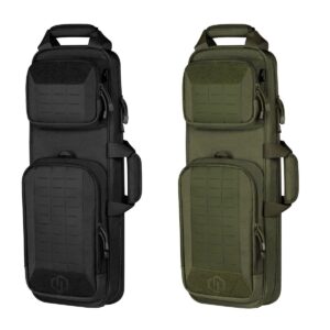 Savior Equipment Urban Takedown Single Riflle Bag – For PC Carbine, Takedown 10/22, Dissassembled AR w/ 2 Backpack Strap, 27″ Long