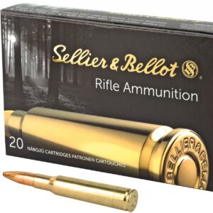 Sellier & Bellot Rifle 7X57 140 Grain Full Metal Jacket Rifle Ammo - 20 Rounds - SB757A