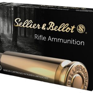 Sellier & Bellot SB3006B Rifle 30-06 Springfield 180 gr 2707 fps Soft Point (SP) Rifle Ammo - 20 Rounds - SB3006B