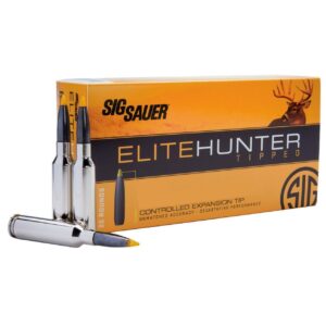 Sig Sauer E3006TH220 Elite Hunter Tipped 30-06 Springfield 165 gr Tip Rifle Ammo - 20 Rounds - SIGE3006TH2-20