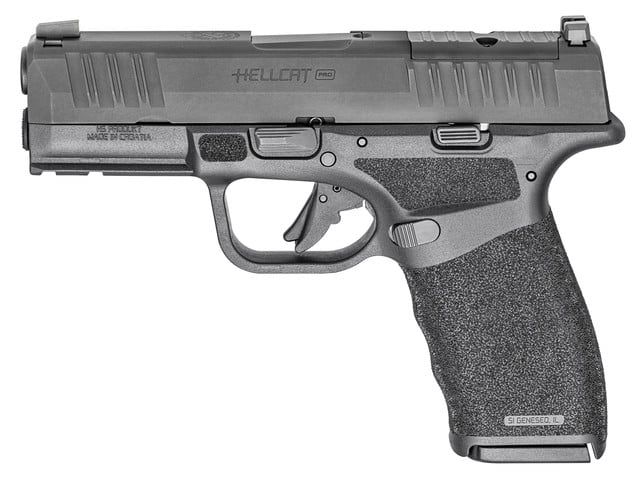 Springfield Hellcat Pro 3.7" Barrel 9MM Caliber 15Rd Capacity Compact Semi-Automatic - Black - HCP9379BOSP