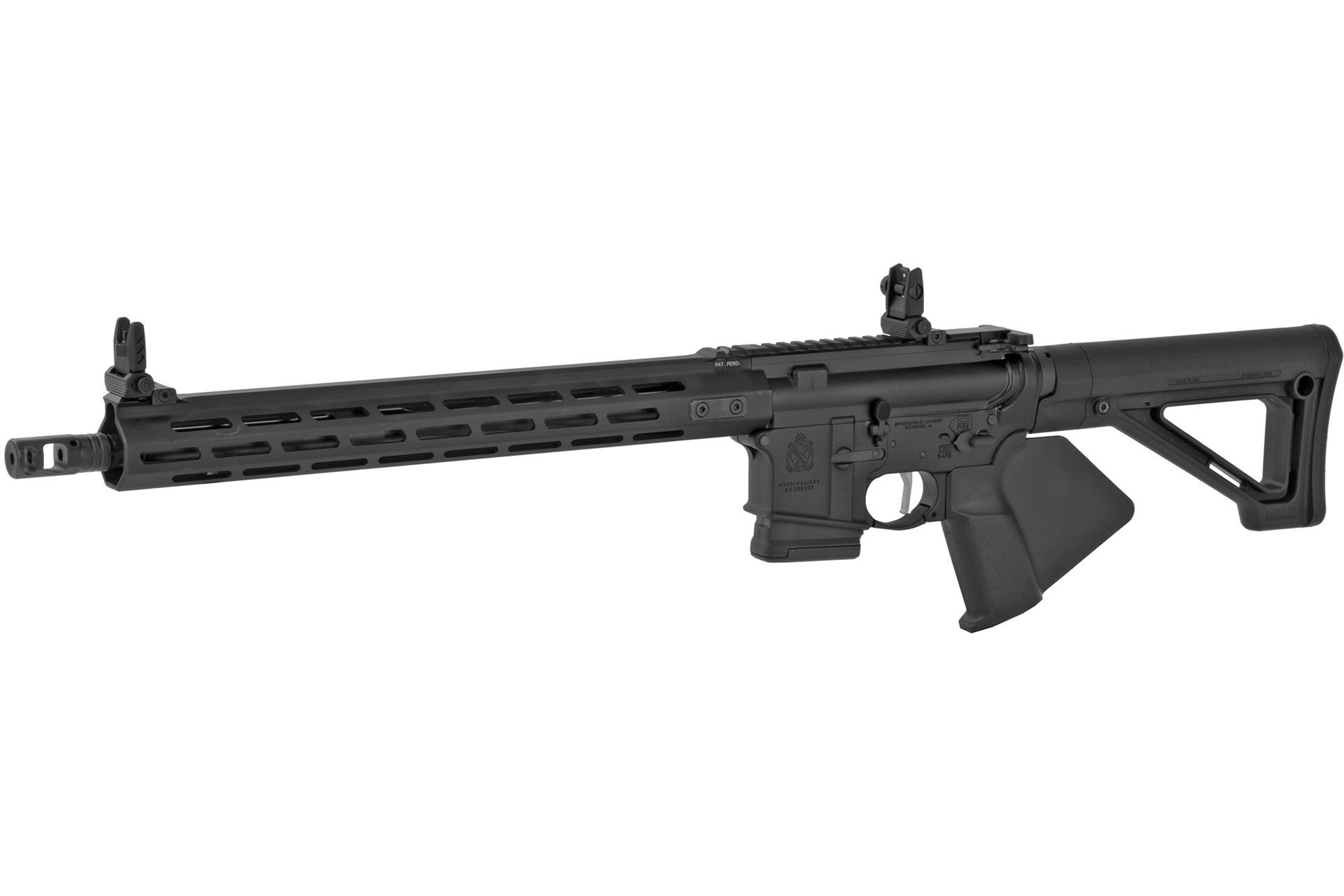 Springfield SAINT Victor Semi-Auto AR 223 Remington/556NATO 16" Barrel 1:8 Twist Mid-Length Gas System 10Rd PMAG M3 - Black - SPSTV916556BCA - Image 3
