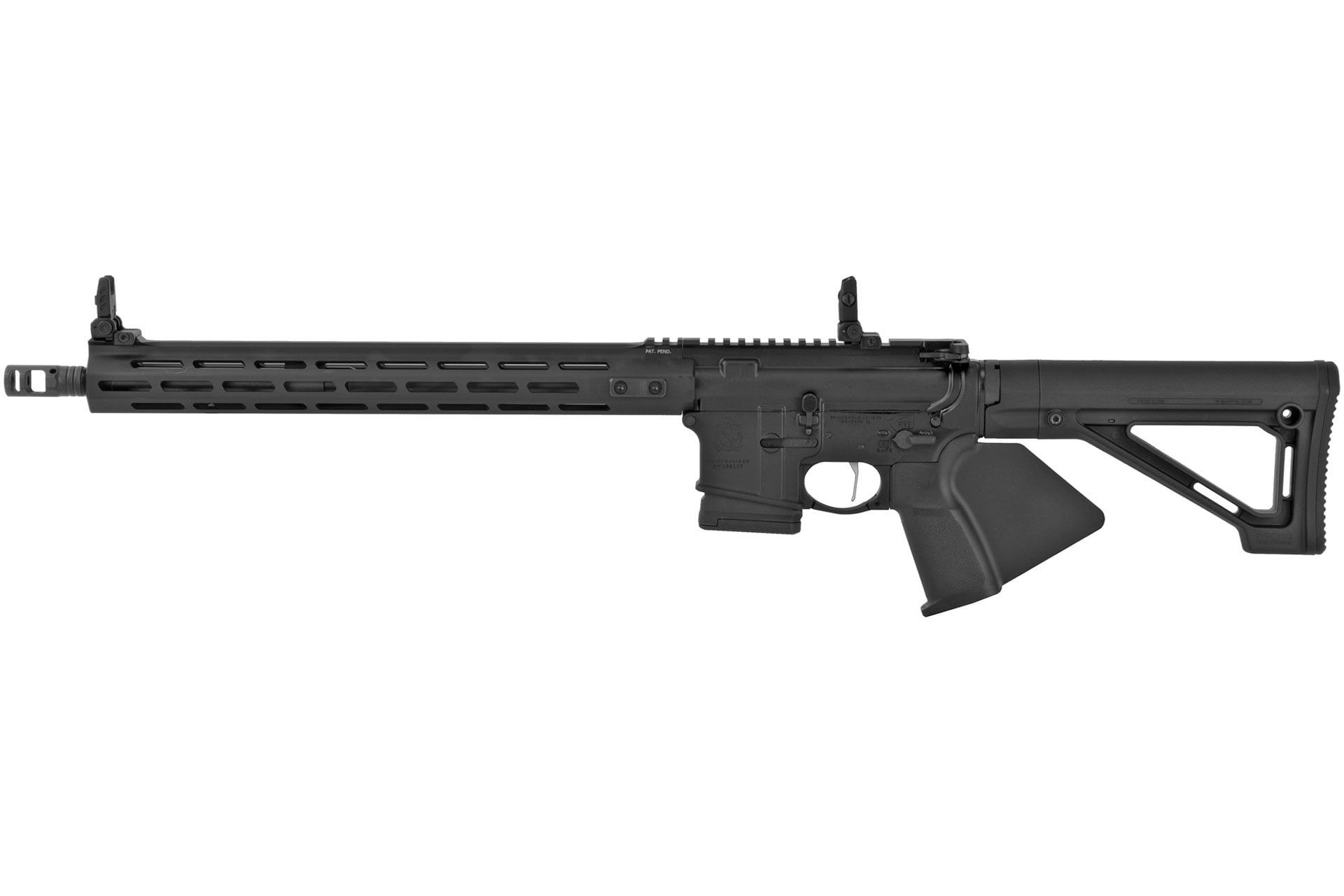 Springfield SAINT Victor Semi-Auto AR 223 Remington/556NATO 16" Barrel 1:8 Twist Mid-Length Gas System 10Rd PMAG M3 - Black - SPSTV916556BCA