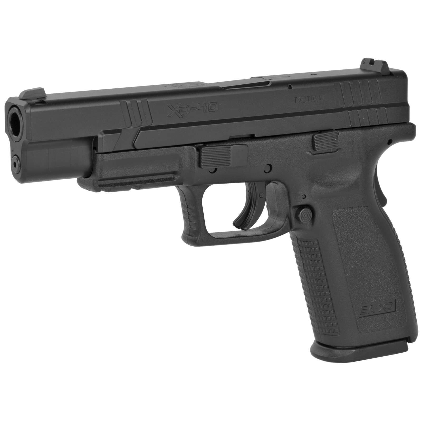 Springfield Armory XD Tactical 5" 40SW 10rd Full Size Semi-Auto Pistol - Black - 188726 - Image 2