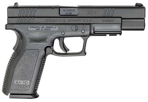 Springfield Armory XD Tactical 5" 40SW 10rd Full Size Semi-Auto Pistol - Black - 188726