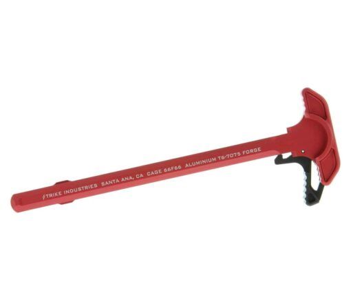 Strike Industries Extended Latch Charging Handle - Red - SI-ARCH-EL-RED - Image 2
