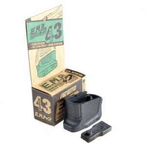 Strike Industries Enhanced Magazine Plate for Glock G43 - Black - SI-EMP-G43-BK