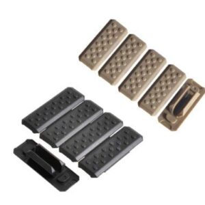 Strike Industries M-LOK Rail Covers – V1 – (Black, FDE)