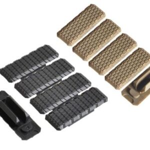Strike Industries M-LOK Rail Covers – V2 – (Black, FDE)