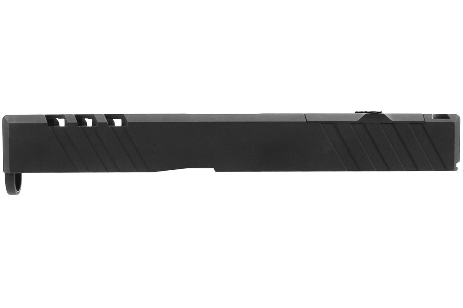 TacFire Replacement Slide 40 S&W Graphite Black Cerakote Stainless Steel with Optics Cut & Slide Ports for Glock 23 Gen3 - 146766 - Image 5