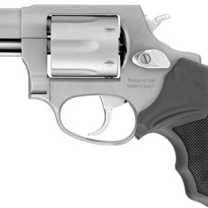 Taurus, 856CH, DA, Metal Frame Revolver, 38 Special +P, 2" Barrel, Stainless Steel, Matte Finish, Silver, Rubber Grips, Fixed Sights, 6 Rds - TA856SSCA