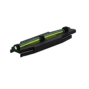 TRUGLO, Glo Dot, Xtreme, Universal Vent Rib Shotgun Sight, Matte Finish, Black Housing, Green Fiber - *TG90X