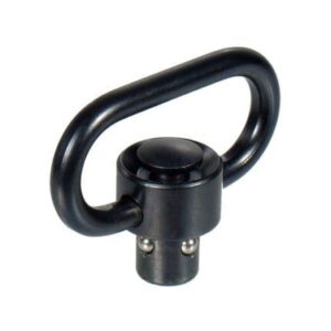 UTG Heavy Duty Push Button QD Sling Swivel, 1.38" Loop - TL-QDSW18