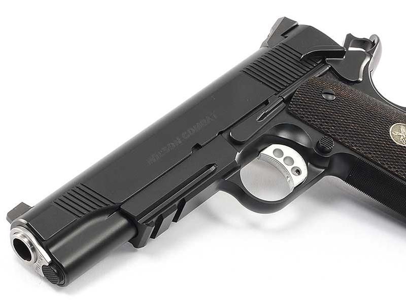 Wilson Combat CQB 5" .45ACP 8rd Full Size Semi-Auto Pistol - Black - CQBLR-CA ALL BLACK - Image 3